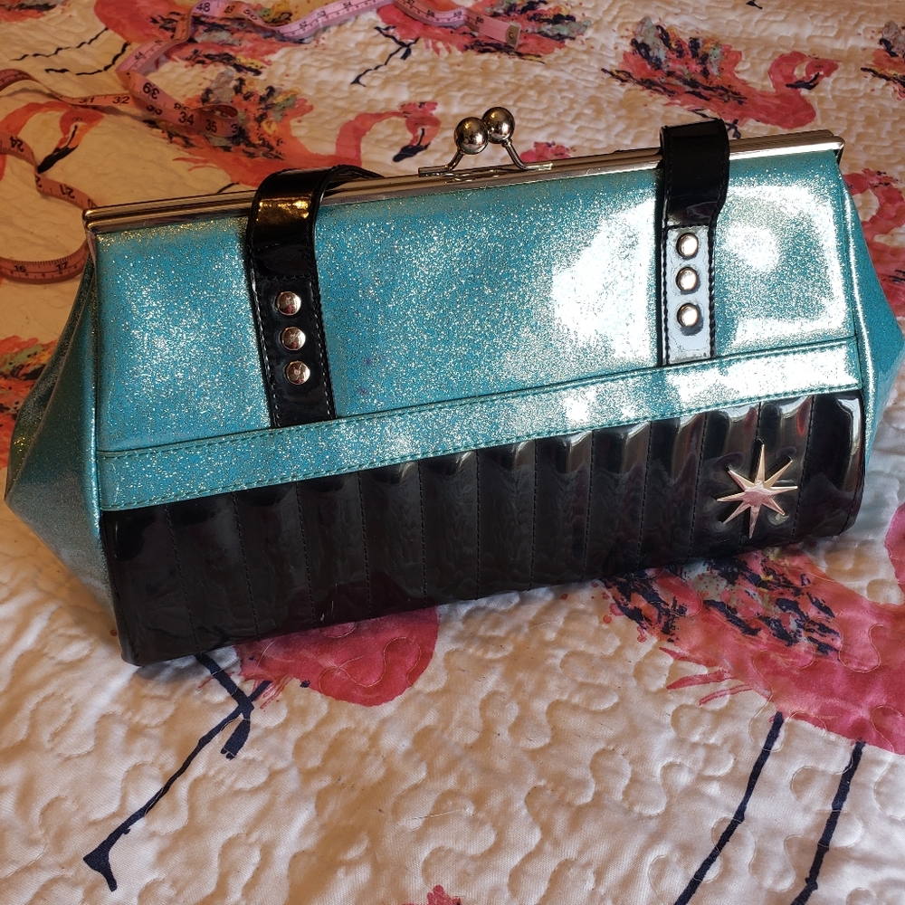 Lux de Ville Starlite Kisslock blue/black